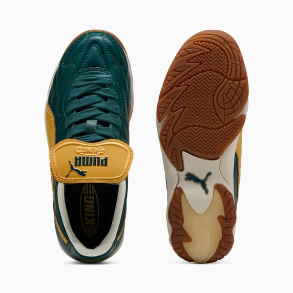 Кроссовки для больших детей King Indoor Puma, зеленый — фото 4