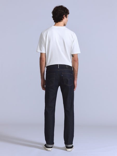 Джинсы BLUETAB 511 Slim Fit, темно-синие, произведено в Японии Levi's, Dark Indigo - Worn In — фото 4
