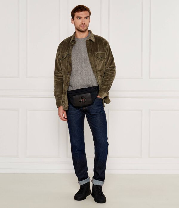 Рубашка Loose fit Tommy Hilfiger, серый — фото 2