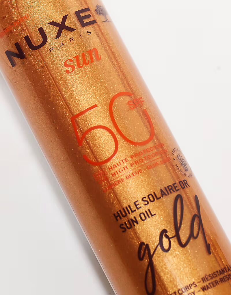 Солнцезащитное масло Gold Sun Oil с высокой степенью защиты SPF 50, 150 мл Nuxe — фото 3