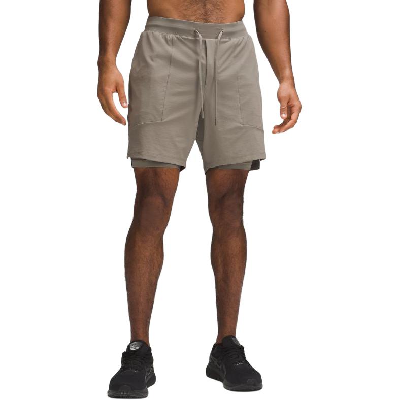 

Повседневные шорты мужские Lululemon, Carbon Dust/Cbnd