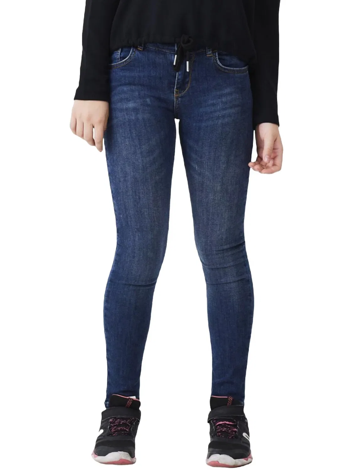 Узкие джинсы LTB Jeans синего цвета
