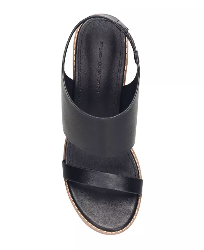 Женские босоножки Lori Block Heel Dress Sandals French Connection, черный — фото 4