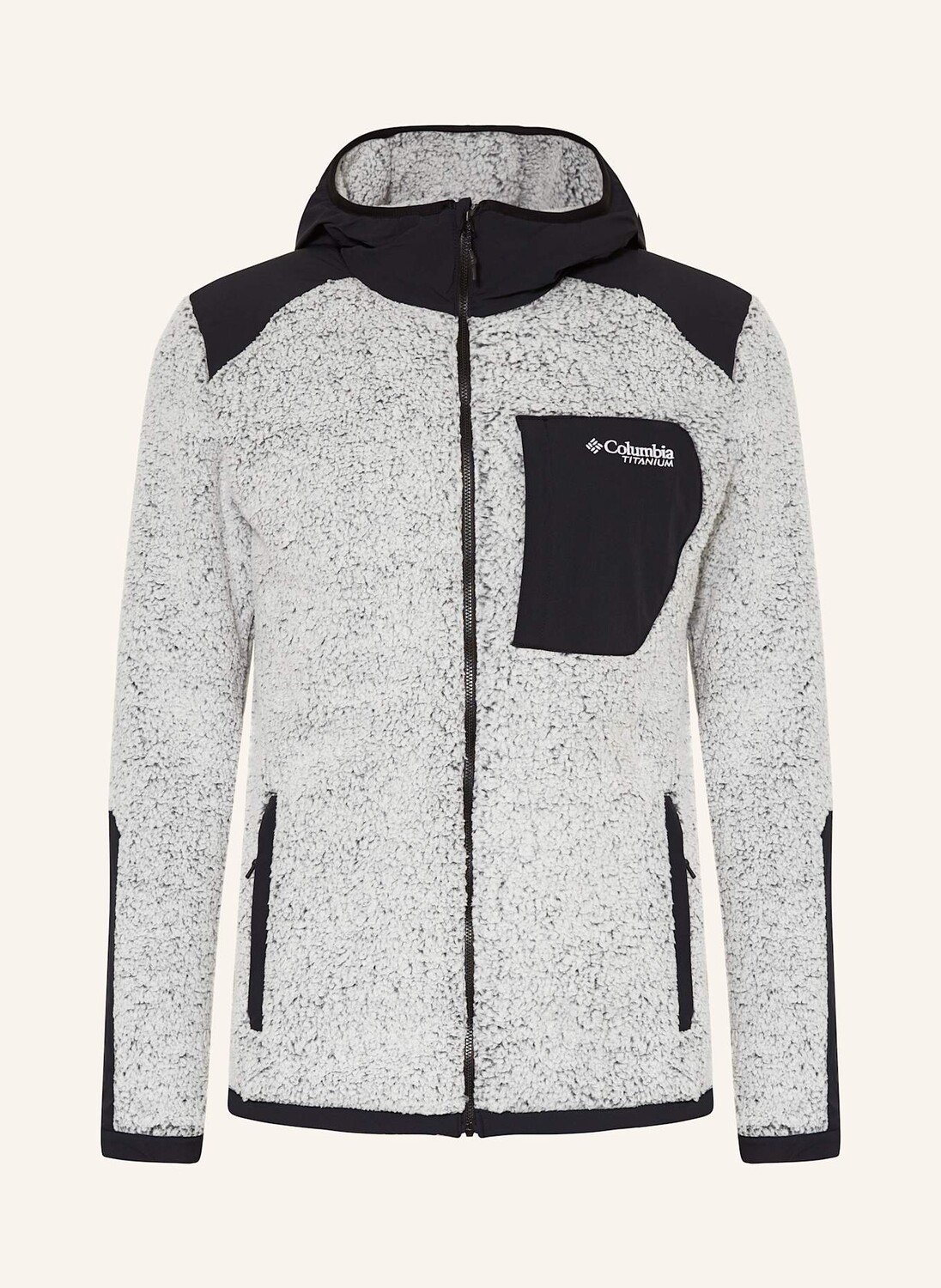 

Флисовая куртка arctic crest Columbia, белый/черный