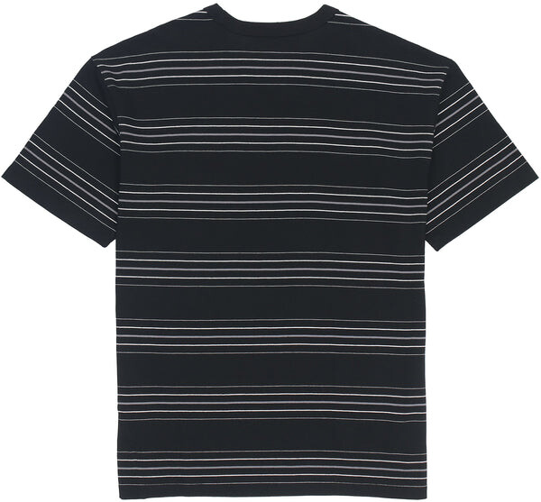 Футболка Men's Nike Brand logo Stripe Round Neck Short Sleeve Black T-Shirt, мультиколор — фото 2