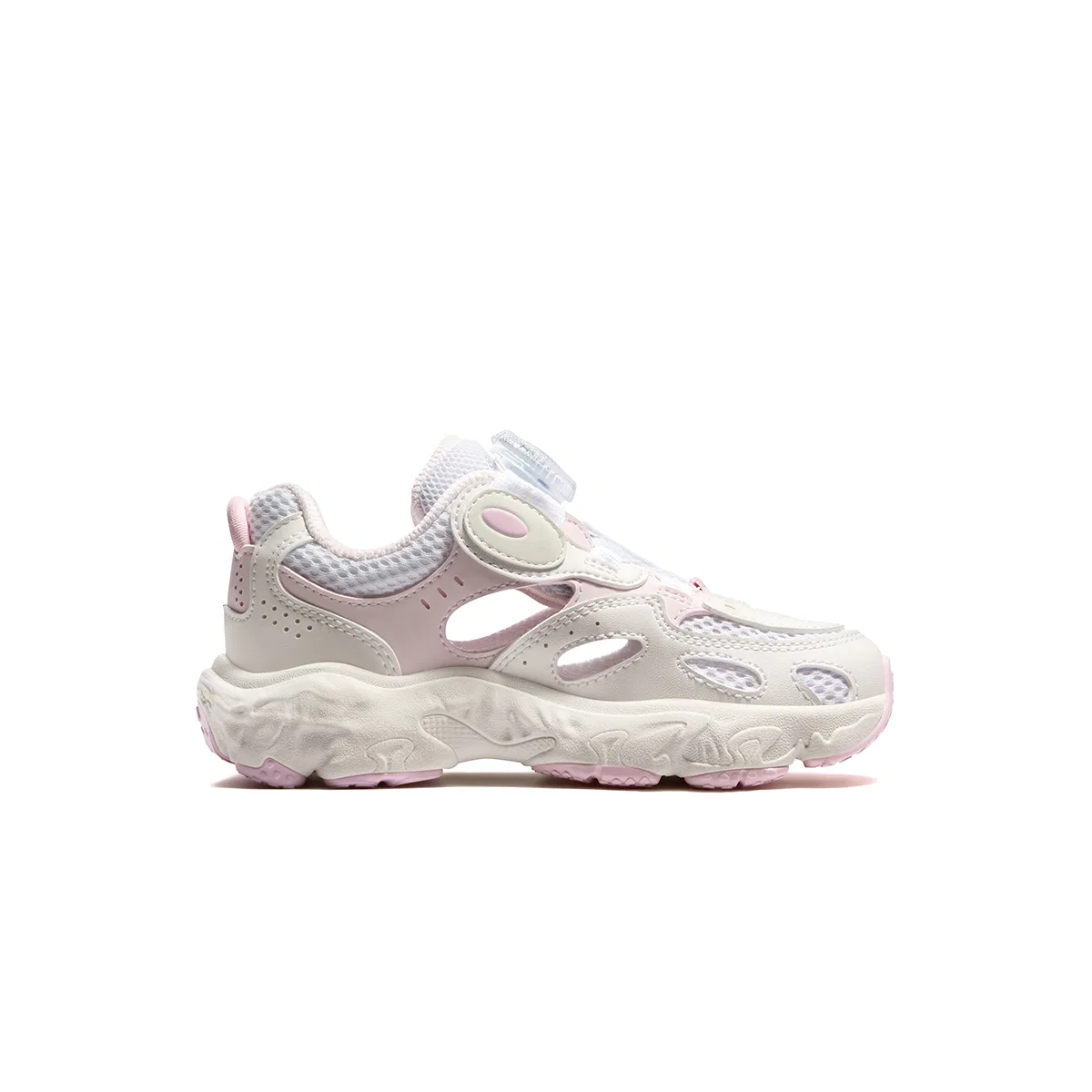 Кроссовки FILA Heritage FHT из синтетической кожи и текстиля White/Milk White детские FILA KIDS, FILA White/Milk White — фото 3