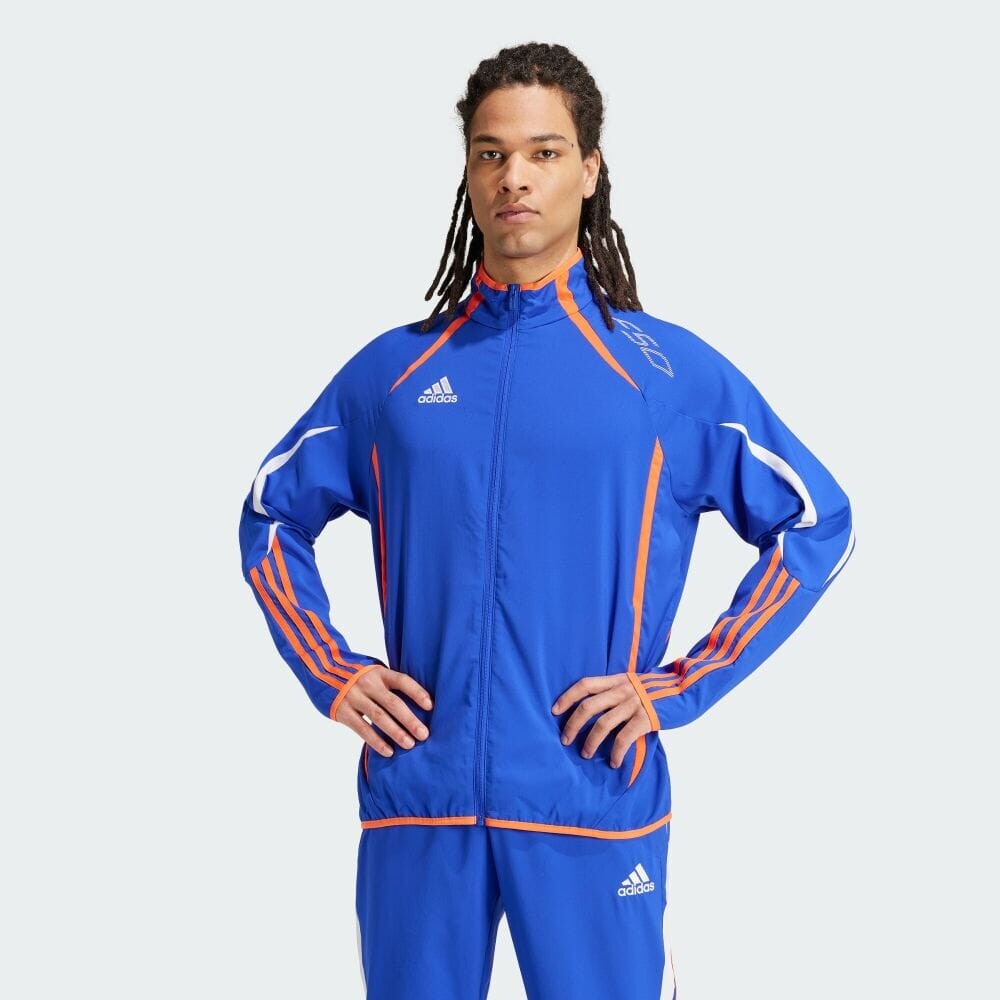 

Куртка Adidas F50 Woven Jacket, цвет Lucid Blue