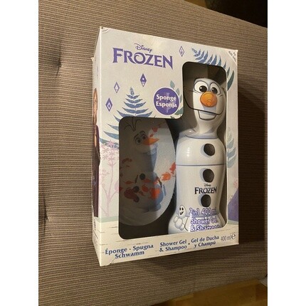 Набор геля и шампуня для душа Disney FROZEN со спонжем, 400 мл, VEGAN NEW OVP Airval