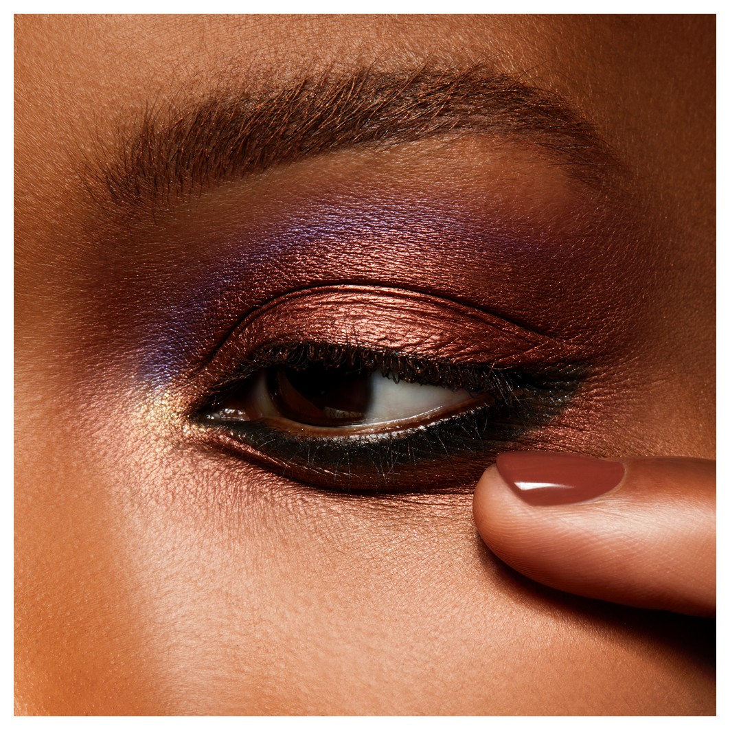 Тени для век pro palette veluxe pearl eyeshadow zonk bleu Mac, 90 - antiqued, вес 1.3 гр. — фото 3