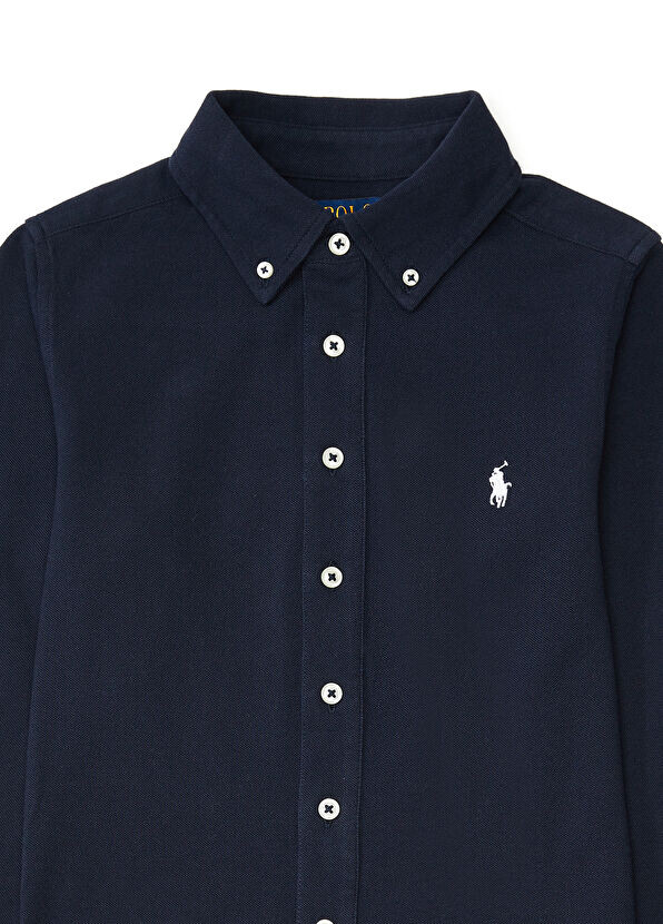 Мальчик свитер Polo Ralph Lauren, синий — фото 3
