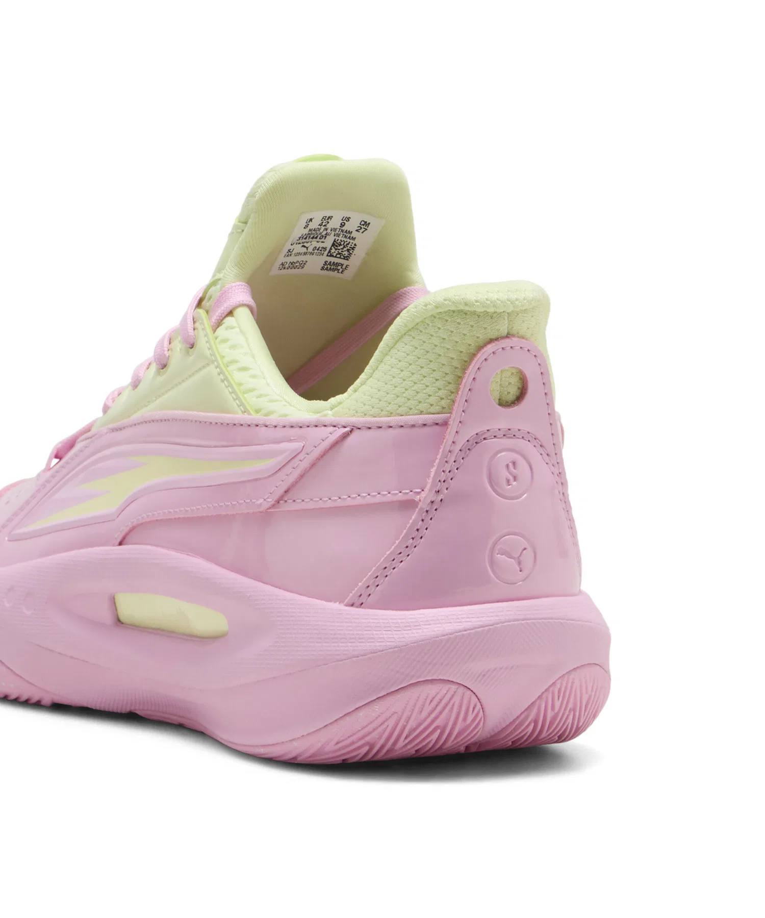 Мужские баскетбольные кроссовки PUMA SCOOT ZEROS III розовые — фото 3