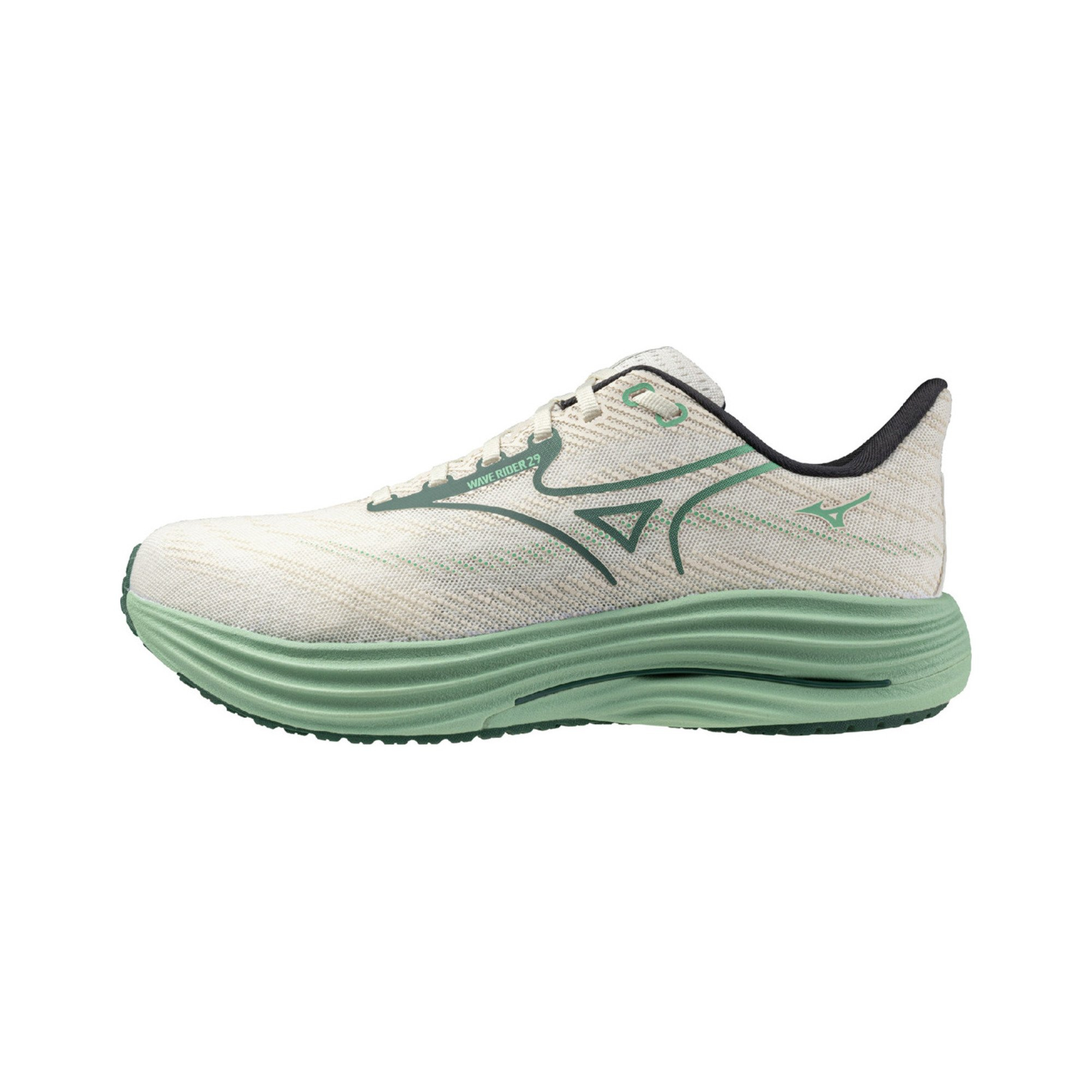 

Mizuno Кроссовки для бега WAVE RIDER 29 Low Top, мужские, белые