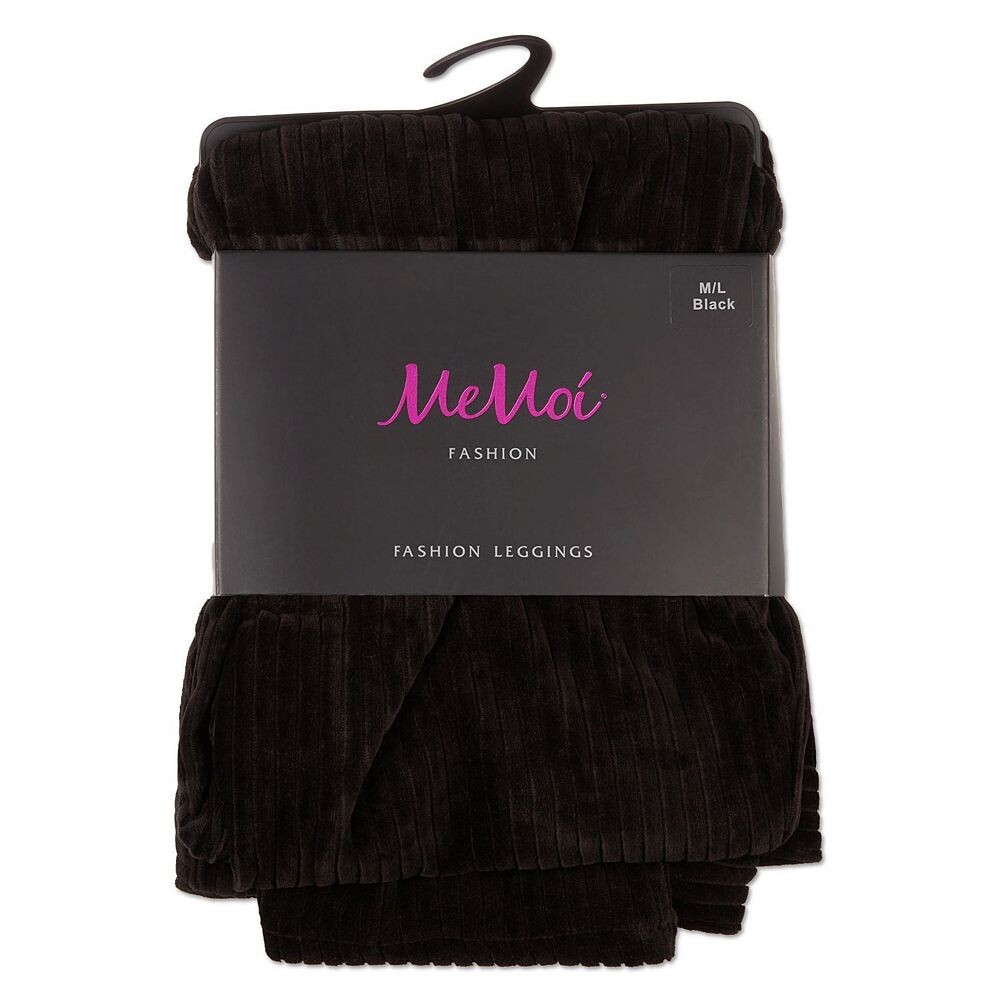 

Эластичные вельветовые леггинсы с широкими ребрами MeMoi, цвет Slate Blue