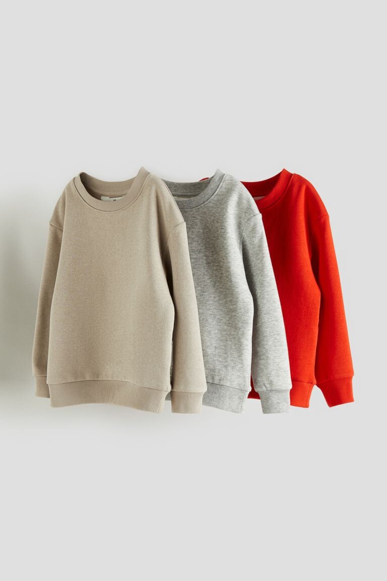 

3 пары толстовок H&M, красный
