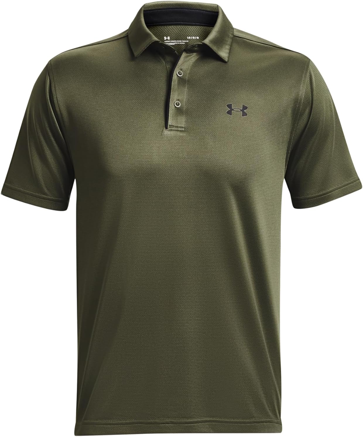 

Мужская поло-рубашка для гольфа Under Armour Tech, размер M, черный/зеленый