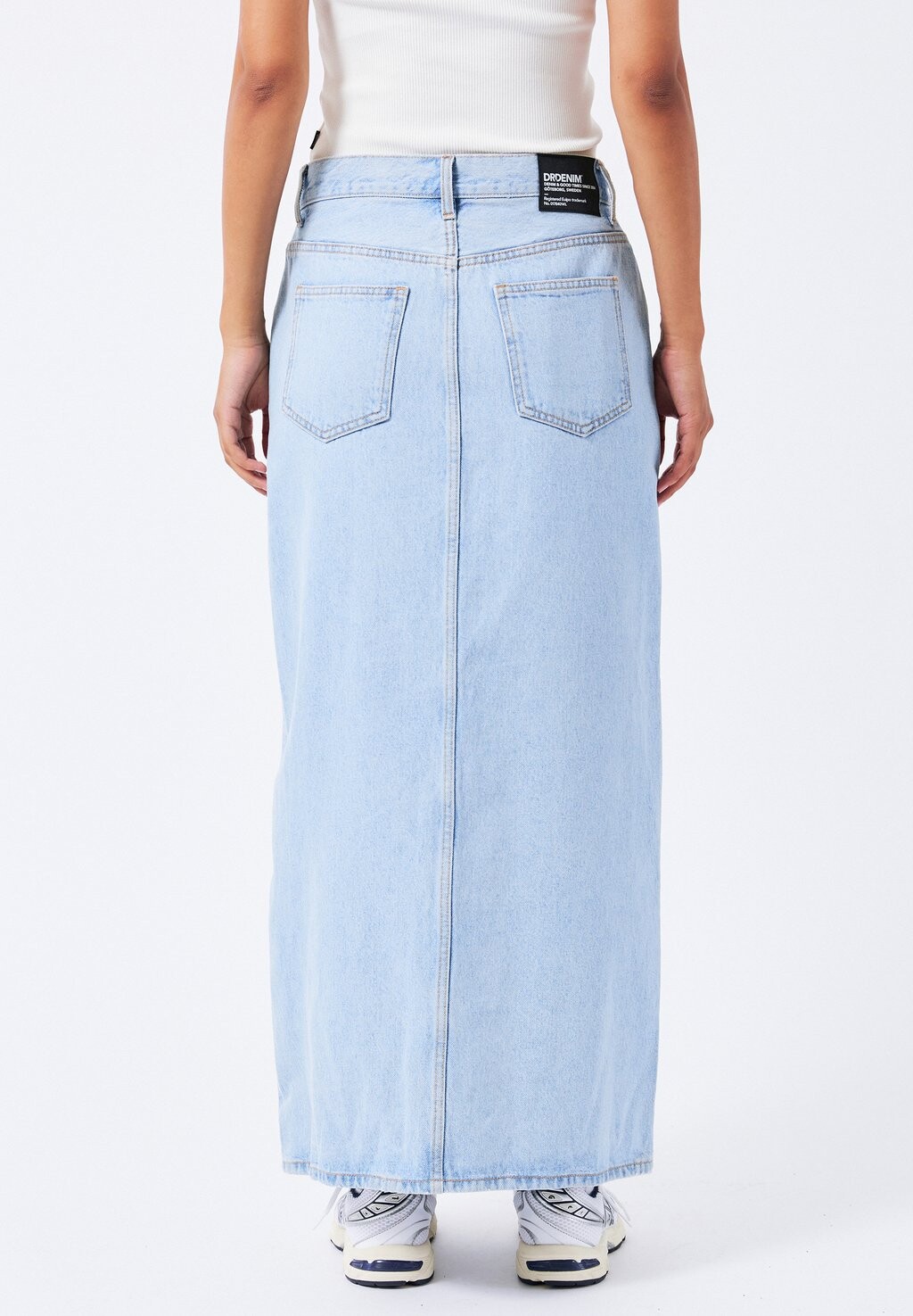 

Юбка макси MYRA Dr.Denim, светло-голубой деним