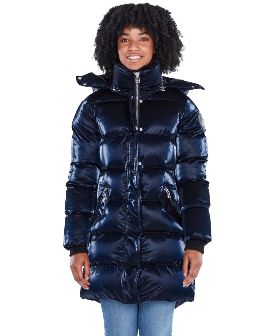 

Женское стеганое пальто Penguin Woodpecker, All wet navy