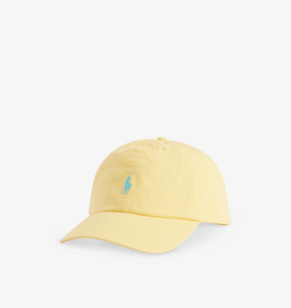 

Бейсболка из хлопка с фирменной вышивкой Polo Ralph Lauren, желтый