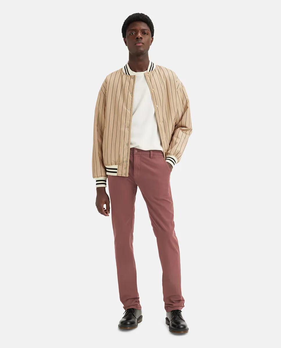

Мужские однотонные брюки чинос стандарт XX Std Levi's, коричневый