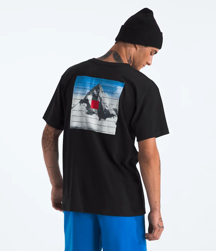 

Мужская футболка Mountain Jacket Heavyweight с коротким рукавом в честь 40-летия The North Face, TNF Black