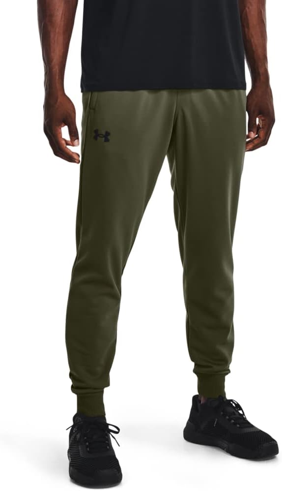 

Мужские флисовые спортивные брюки Under Armour, (390) Marine Od Green/Black
