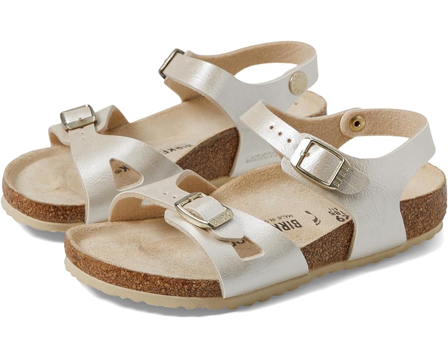 

Сандалии Birkenstock Kids Rio Graceful, цвет Pearl White