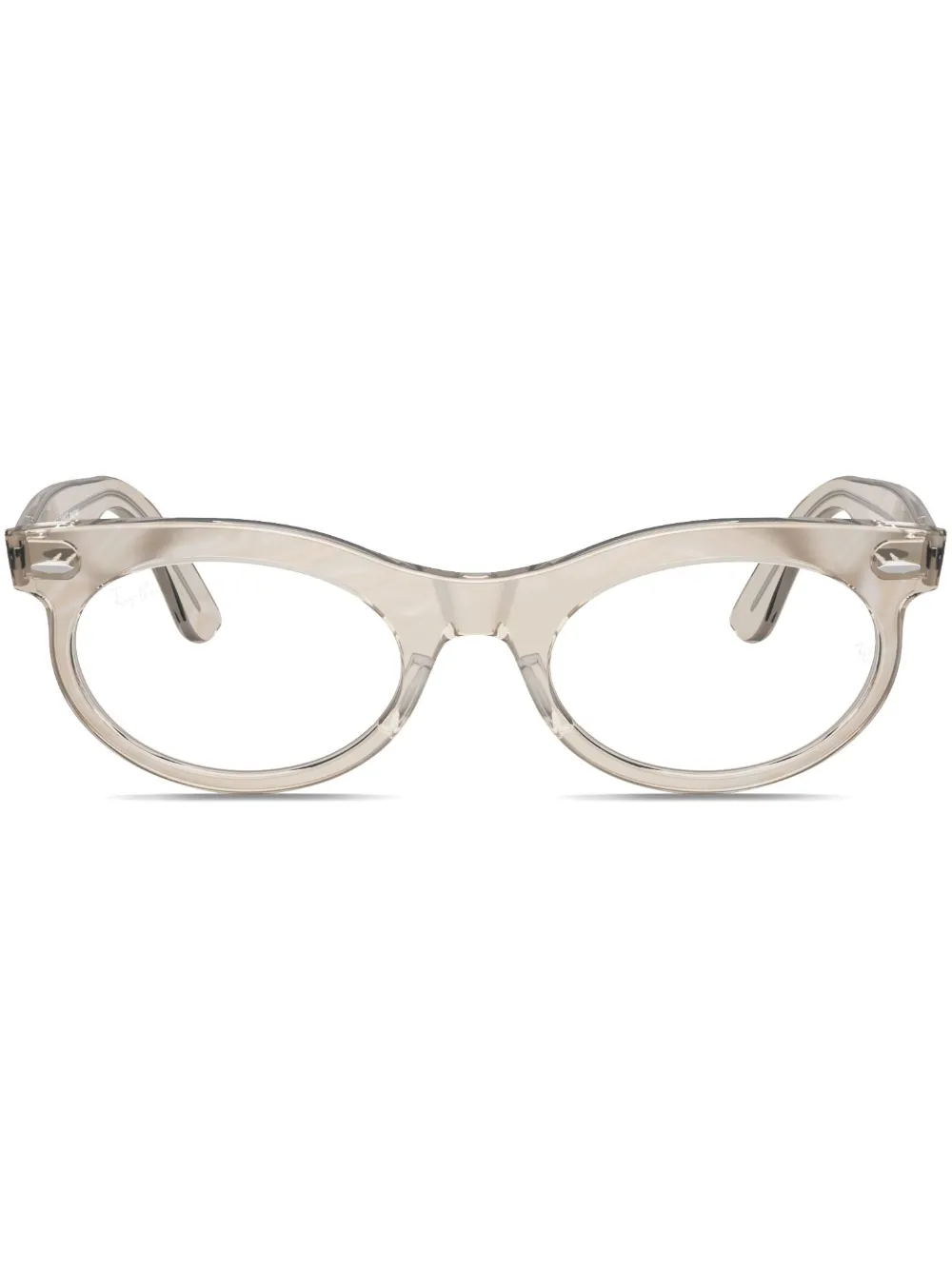 

Очки Wayfarer в овальной оправе Ray-Ban, нейтральный