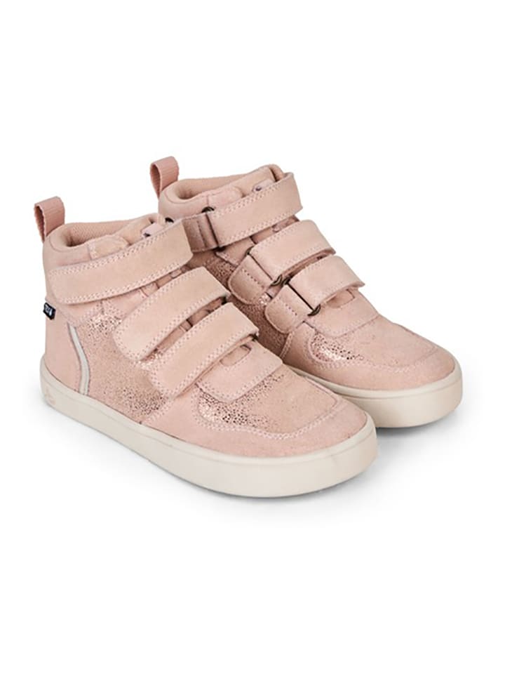 

Кожаные сапоги "Nero" розового цвета Bundgaard