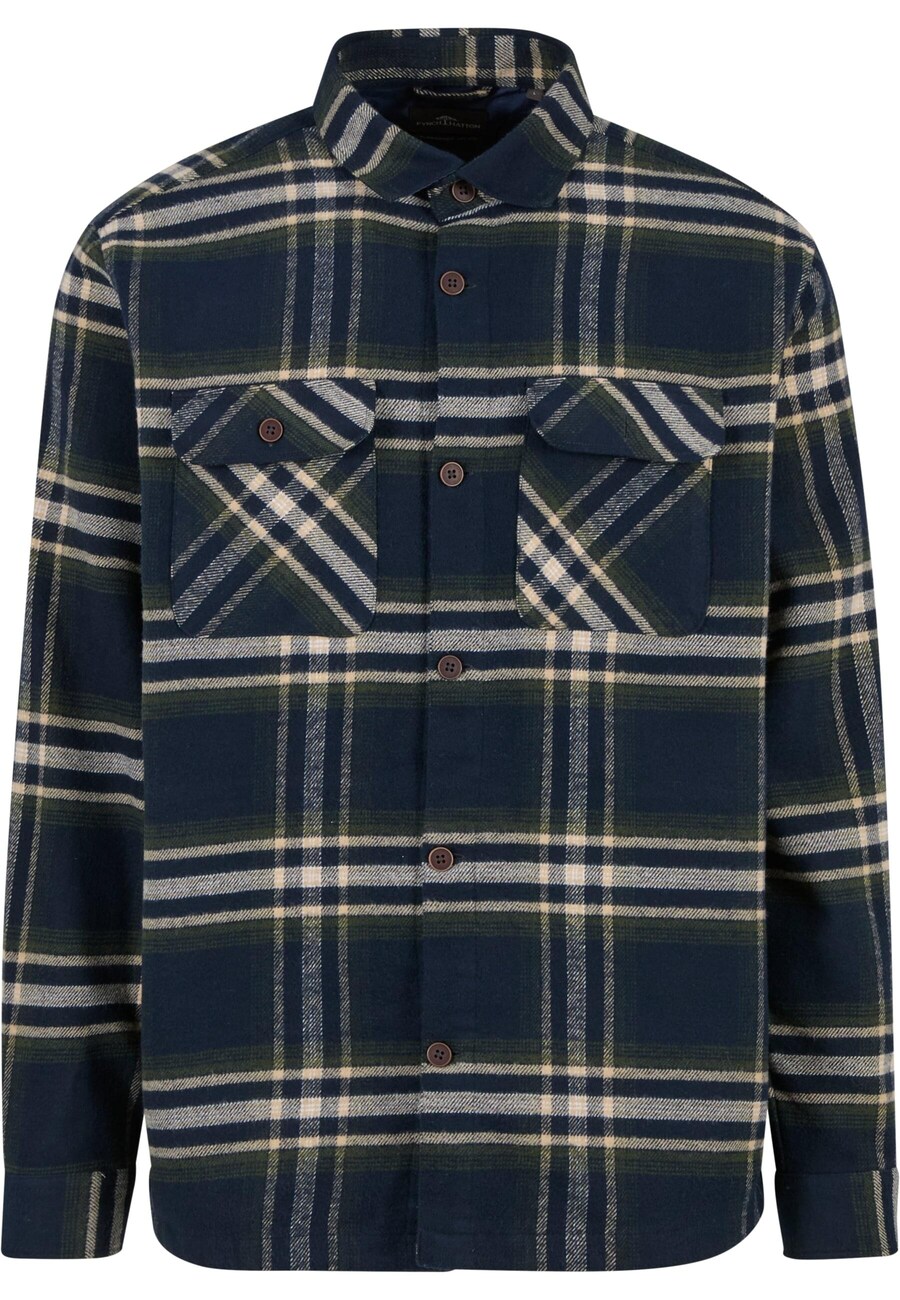 

Рубашка на пуговицах Comfort fit FYNCH-HATTON, темно-синий