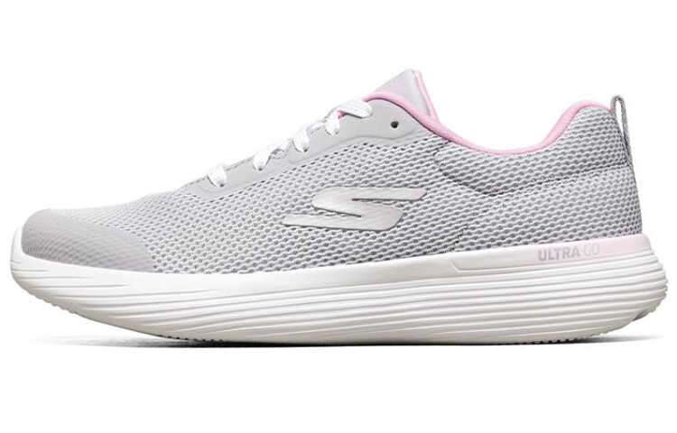 

Кроссовки для бега Go Run 400 V2 женские с низким верхом серо-бело-фиолетовые Skechers