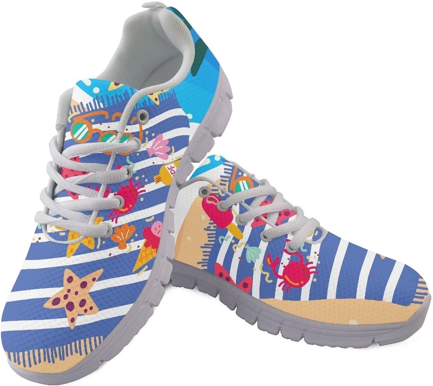 

Кроссовки AmzPrint с плоской подошвой для мужчин, белая подошва, с принтом, модные повседневные мужские кроссовки