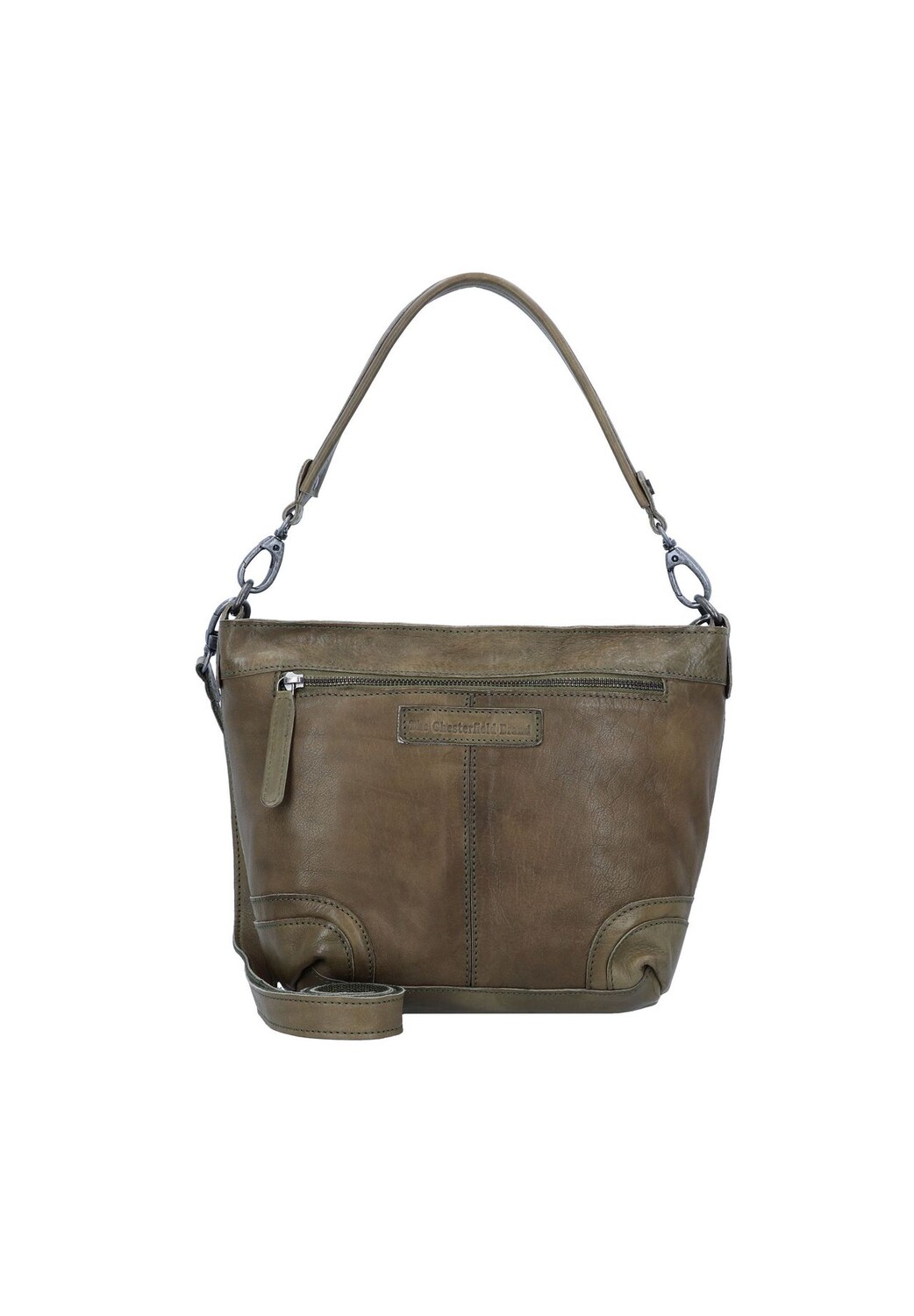 

Сумка через плечо Lucy кожаная 22 см The Chesterfield Brand, цвет Olive Green