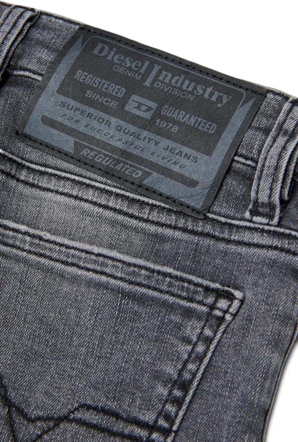 Джинсы Diesel Denim Black — фото 4