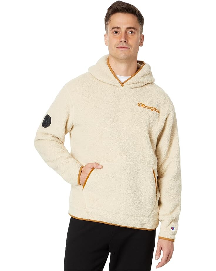 

Худи Champion Cozy Shearling, цвет Cocoa Butter