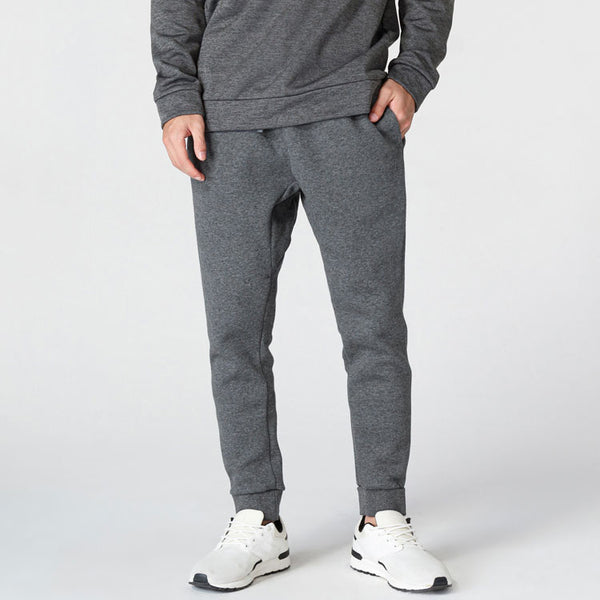 Брюки alphabet fleece lined stay warm knit sports pants gray Nike, серый — фото 3