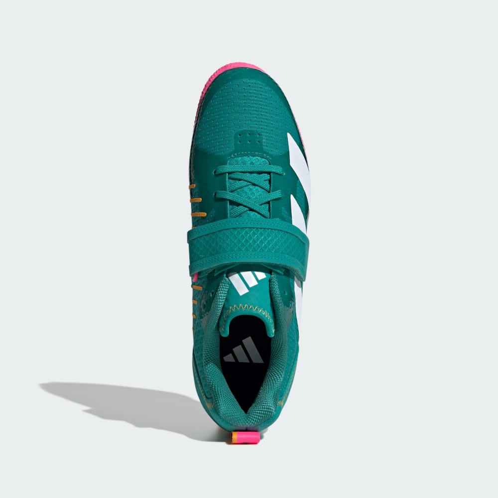Кроссовки Adidas Adipower Weightlifting 3 Shoes, цвет Pure Teal/Cloud White/Powder Teal — фото 2