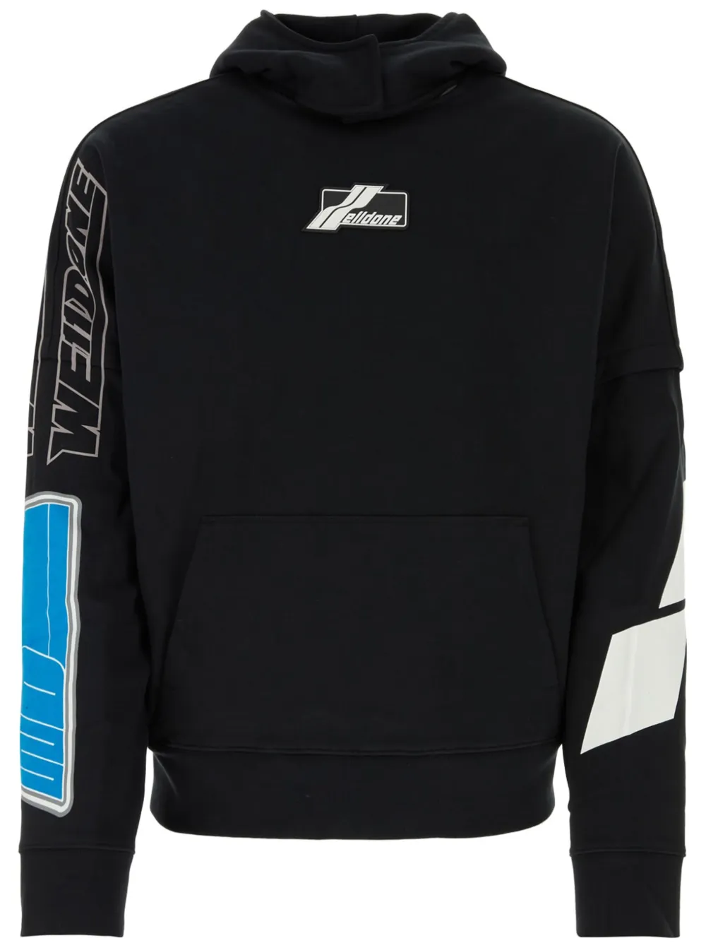 

Худи с логотипом We11done, черный