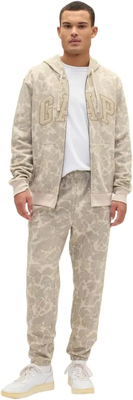 Мужские флисовые спортивные брюки Gap с логотипом, Model Clay 493