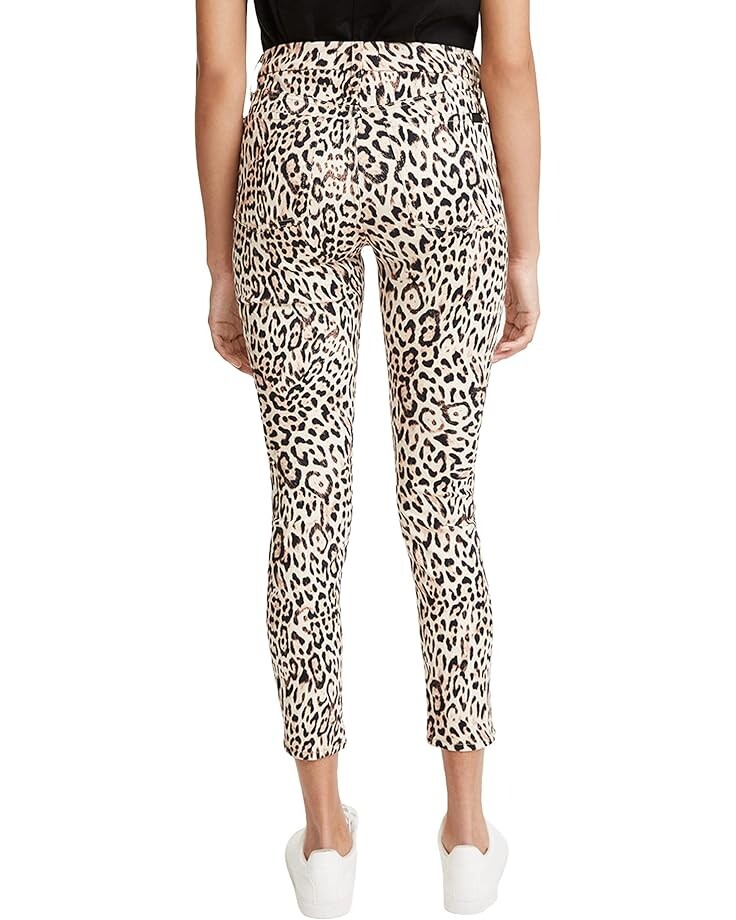 

Джинсы JEN7 Printed Ankle Skinny in Painterly Leopard, цвет Painterly Leopard