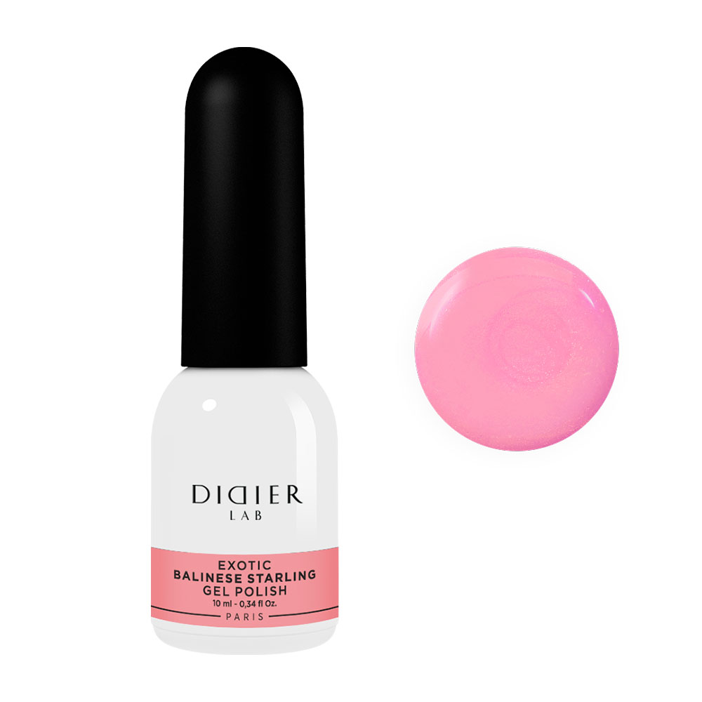 

Гель-Лак для ногтей gel polish exotic Didier Lab, цвет balinese starling, 10 мл