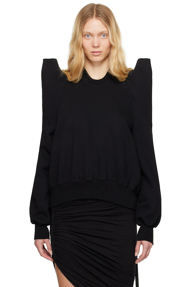 

Свитшот Hollywood tecsweat Rick Owens Drkshdw, черный