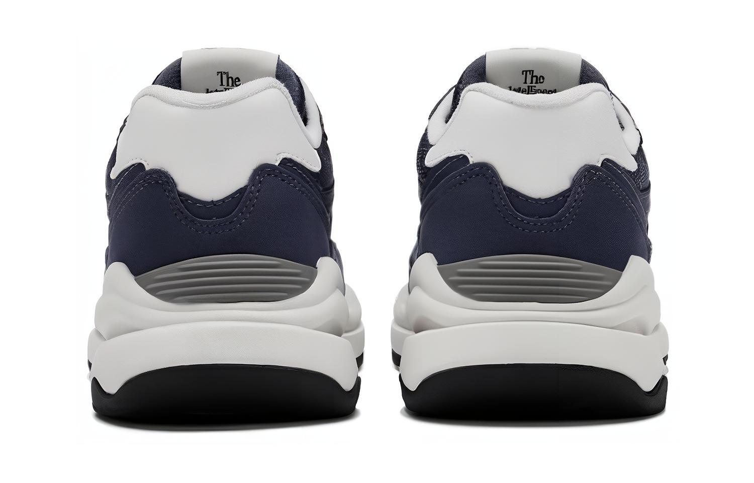 Износостойкие дышащие низкие кроссовки для детей и подростков New Balance, темно-синий — фото 4