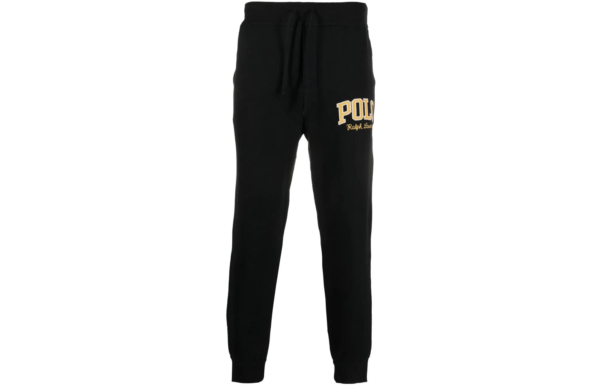 

Футболка с нашивкой-логотипом Polo Ralph Lauren, черная
