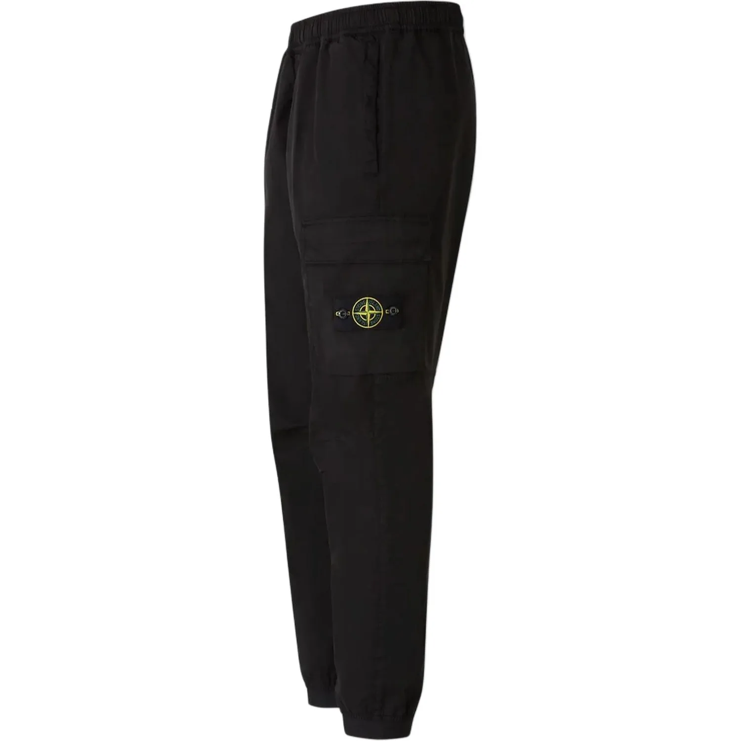 STONE ISLAND Кargo-штаны мужские черные — фото 4