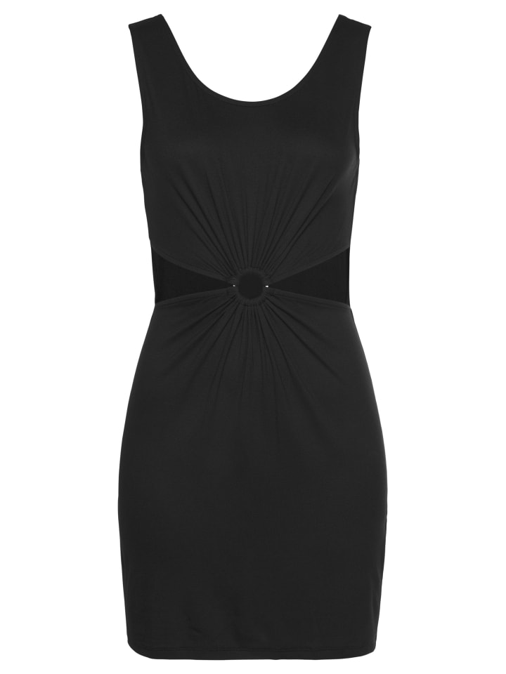 

Короткое платье LASCANA Minikleid, черный