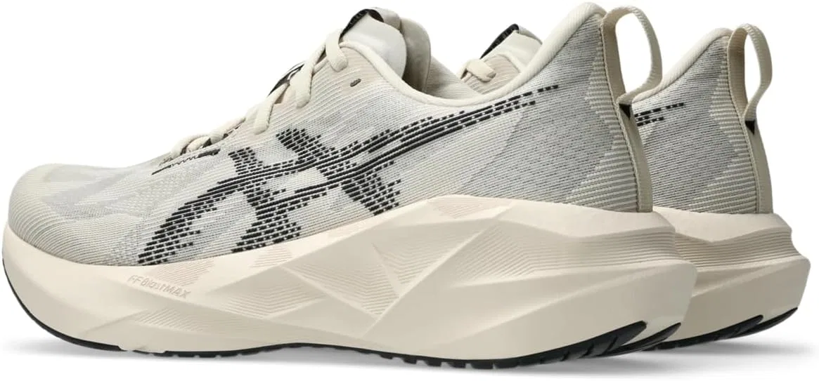 Мужские беговые кроссовки ASICS Novablast 5, Black Oatmeal — фото 3