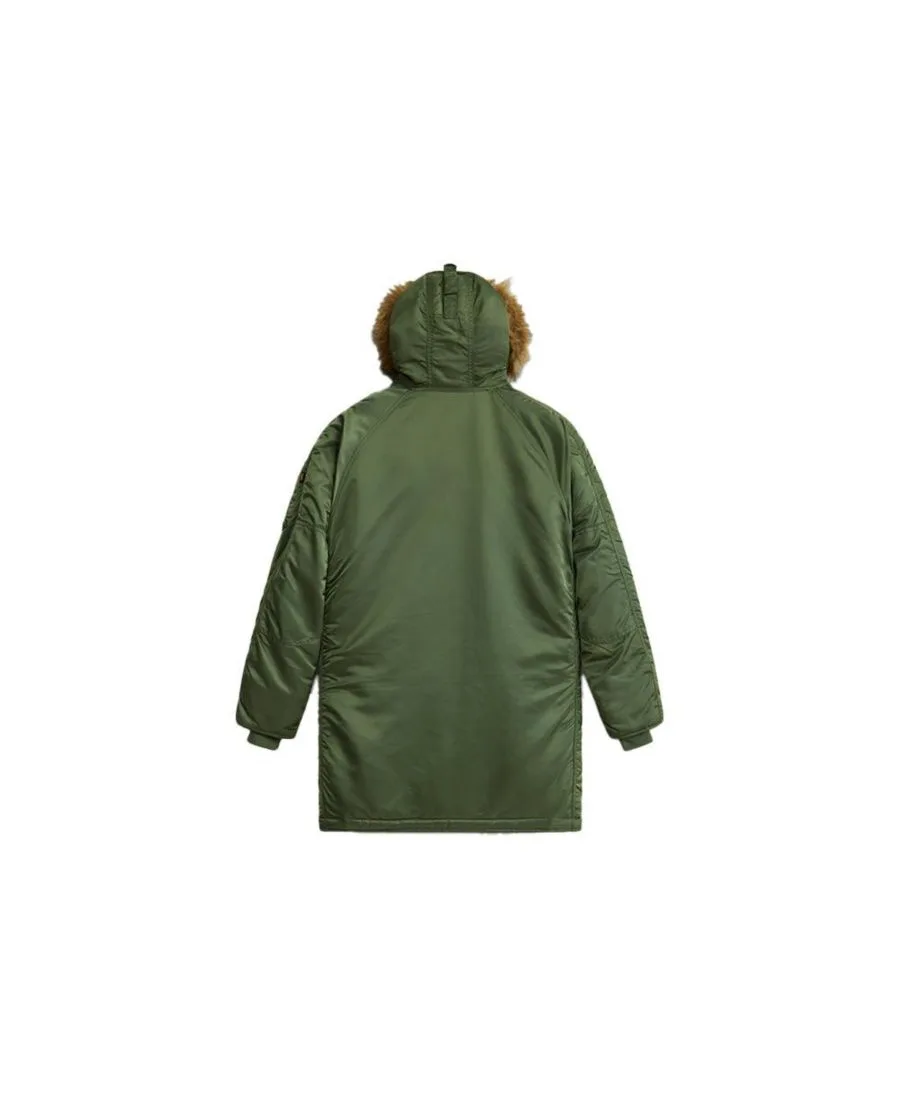 Детская парка N-3B Alpha Industries, Sage — фото 3