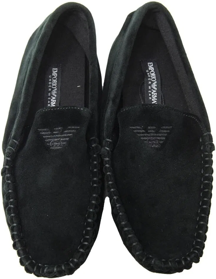 Мужские мокасины Emporio Armani 111400 3A577 с нескользящей подошвой, 02181 Algae