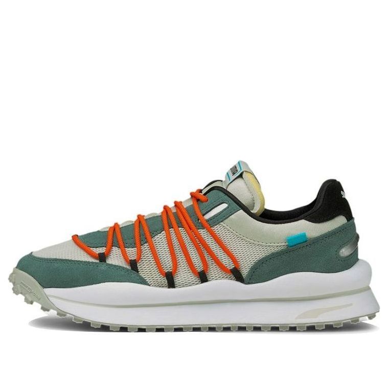 

Беговые кроссовки PUMA Lace Rider Pop Low Top Grey, серый