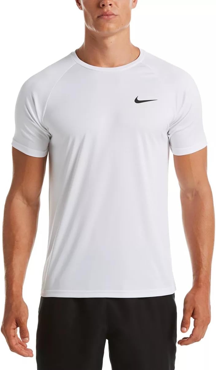 

Мужская футболка для плавания Nike Dri-FIT UPF 40+ Hydroguard, White